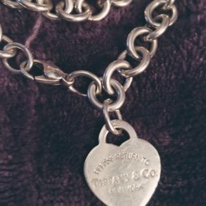 Authentic RTT Tiffany Heart Bracelet